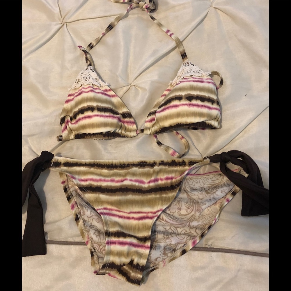 Two piece bathing suit